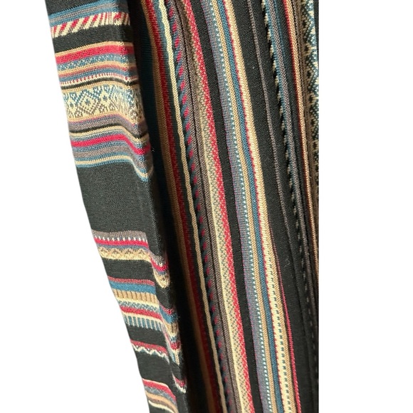 Orvis Wool Blend Southwestern Aztec Cardigan Sweater Multicolor M - Picture 5 of 9